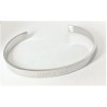 Bracciale uomo rigido con scritta "BORNINITALY" Liu-Jo MLJ223