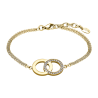 Bracciale Donna Lotus Style LS1913/2/3 In Acciaio Dorato Con Strass