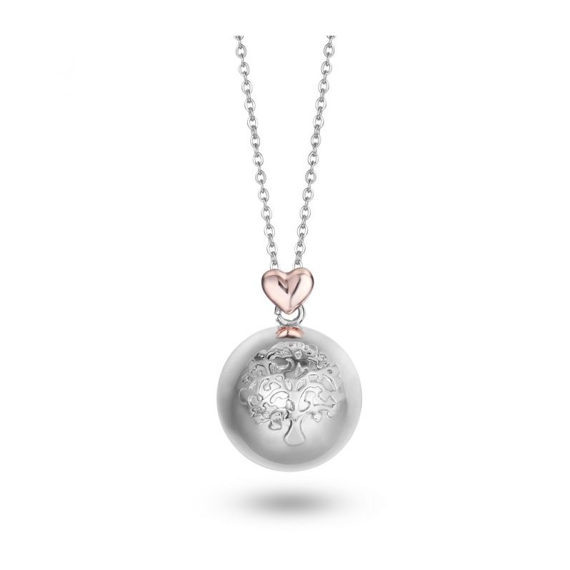 Collana Donna Luca Barra CK1223 Con Pendente Chiama Angeli Con Albero Della Vita