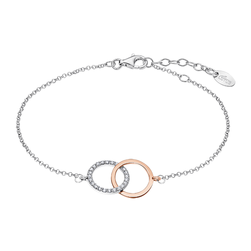Bracciale Donna Lotus Silver LP1955-2/1 In Argento Con Zirconi