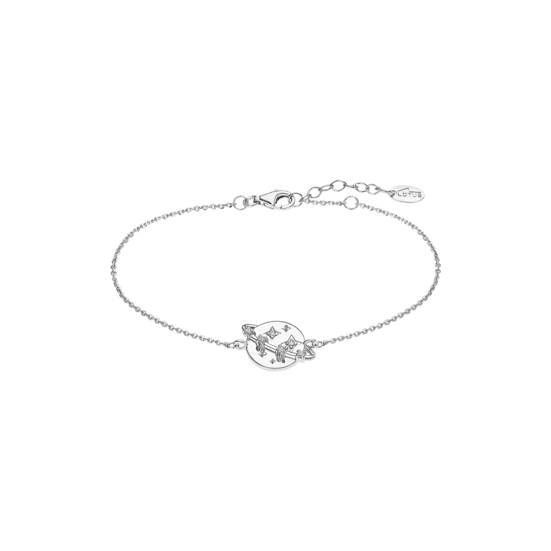 Bracciale donna in argento con planisfero Lotus Silver LP3141-2/1
