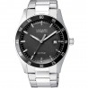 Orologio Uomo Vagary by Citizen IB8-119-51 In Acciaio Con Quadrante Nero