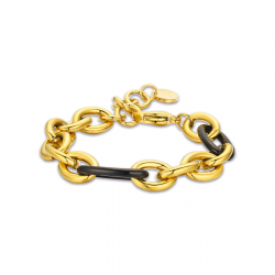 Bracciale donna a catena in...