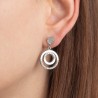 Orecchini Donna Lotus Style LS2180/4/1 Pendenti In Acciaio Con Strass