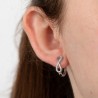 Orecchini Donna Lotus Silver LP1872-4/1 In Argento Con Infinito