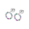Orecchini Donna Lotus Silver in Argento Con Pietre Multicolore LP3246-4/1