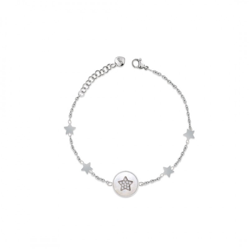 Bracciale donna con stelle OPSOBJECTS Pearl Coin OPSBR-706