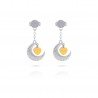 Orecchini pendenti con luna e cuore OPSOBJECTS Midnight Passion OPSOR-743