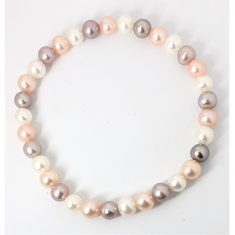 Bracciale Donna Elastico MIKIKO MB0190P0FC99055 In Perle Multicolore