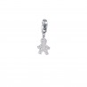 Charm in acciaio a forma di bimbo Luca Barra CH200
