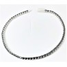 Bracciale tennis in argento con pietre nere Gioia Argento CBR95 N