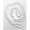 Collana donna lunga in perle schiacciate MIKIKO MF1600P0FDBI089NG