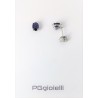 Orecchini in oro bianco con zaffiro PG Gioielli ORONLY/1Z