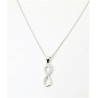 Collana Donna Gioja Argento CCD91 I In Argento Con Infinito