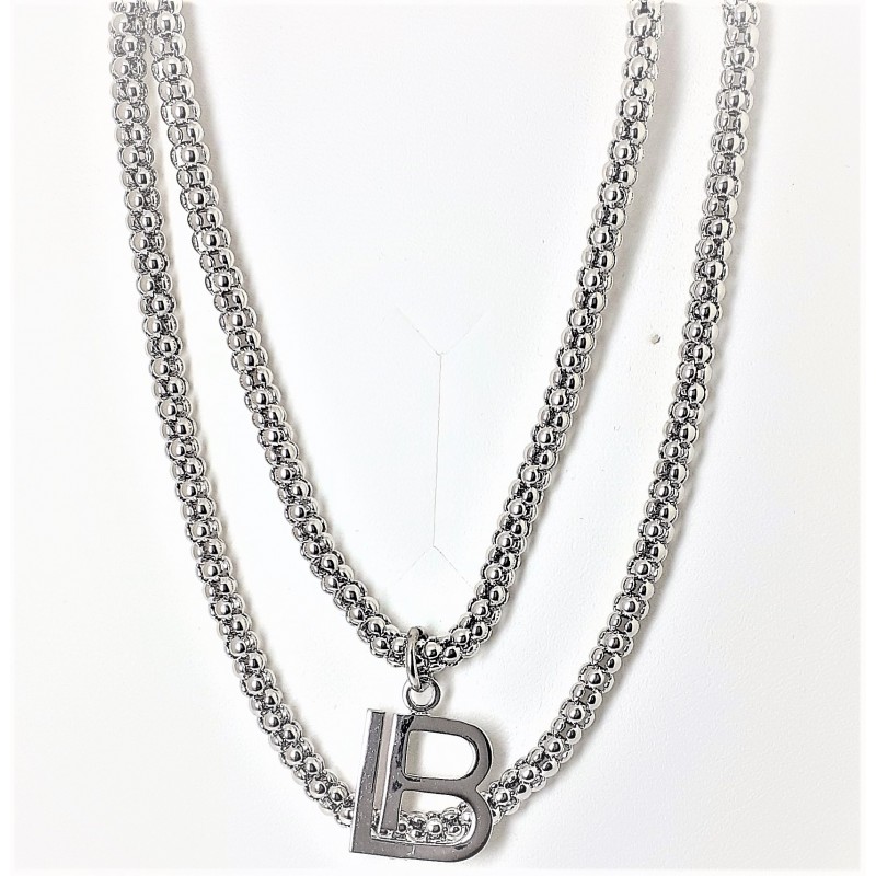 Collana donna doppio filo in bronzo Laura Biagiotti LBJT06S