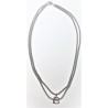 Collana donna doppio filo in bronzo Laura Biagiotti LBJT06S
