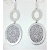 Orecchini pendenti in bronzo con glitter Chance Jewels CH198