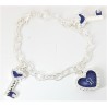 Bracciale donna con pendente cuore e chiavi Chance Jewels LM133