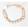 Bracciale donna in bronzo rosè con pietre bianche Chance Jewels BR006RA