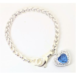 Bracciale donna con cuore e...