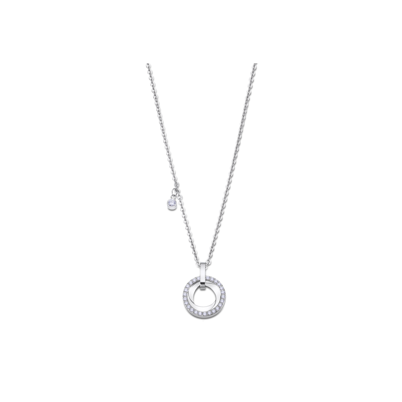Collana Donna Lotus Style LS2176/1/1 In Acciaio Con Pendente Tondo