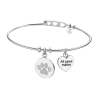 Bracciale donna rigido con impronta zampa Lotus Style LS2035/2/4