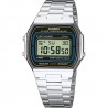 Orologio Unisex Casio Vintage A164WA-1VES Con Cinturino Acciaio