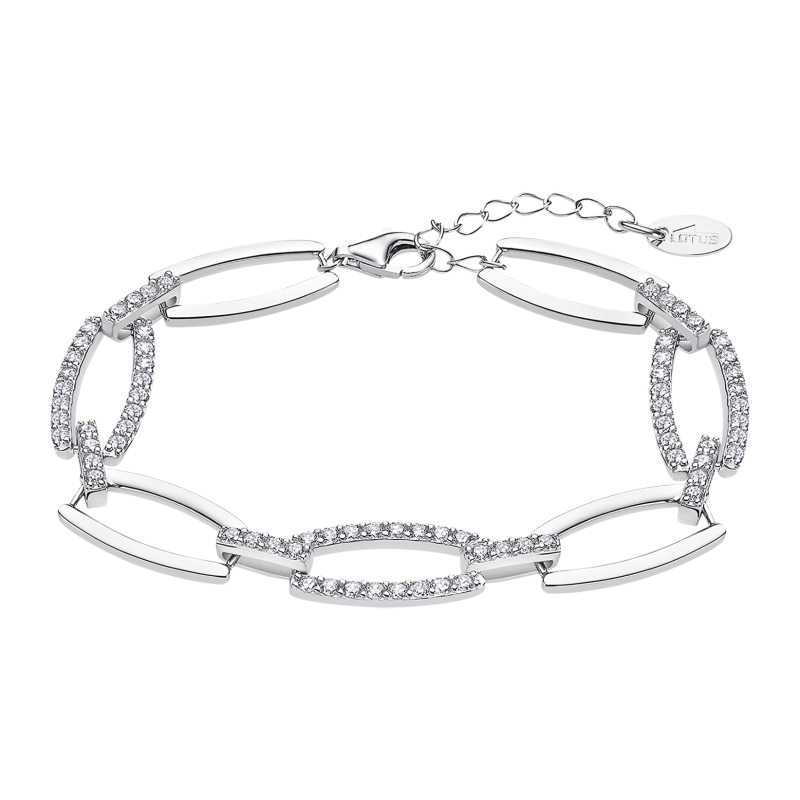 Bracciale Donna Lotus Silver Trendy LP3180-2/1 In Argento  Con Zirconi