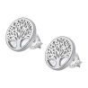 Orecchini a bottone con albero della vita Lotus Silver LP1678-4/1