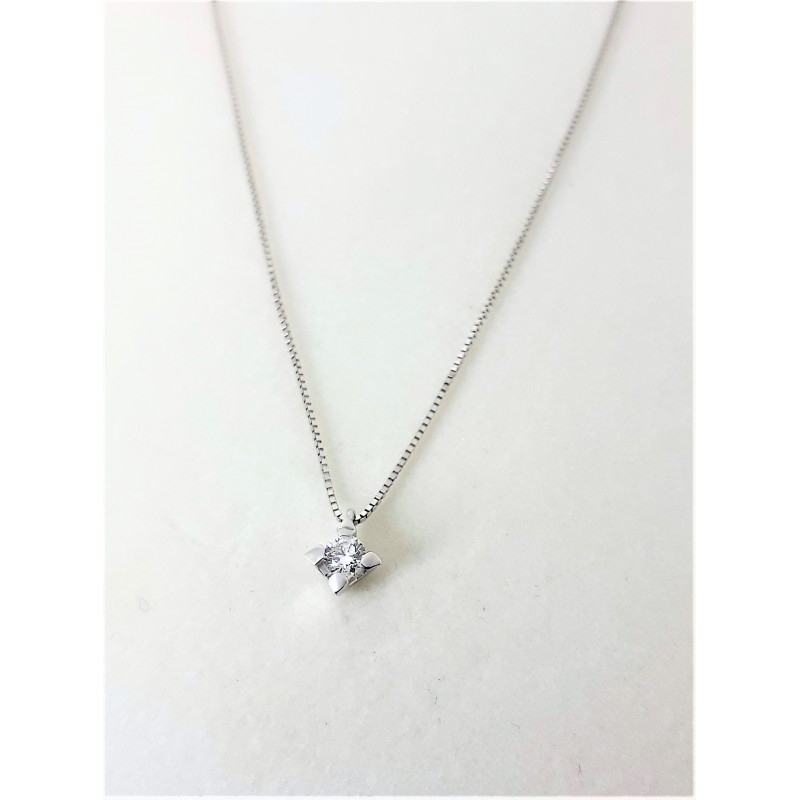 Collana Donna Elli's Nardelli Punto Luce Con Diamante EL026308