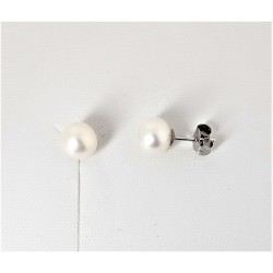 Orecchini in oro bianco con...