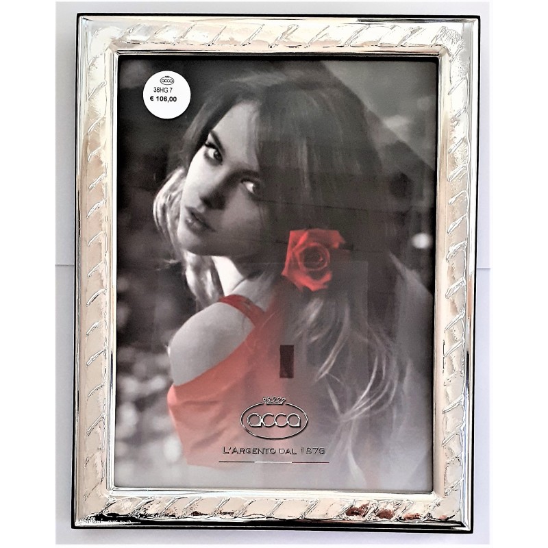 Cornice portafoto in argento Acca 36HG.7