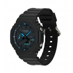 Orologio Uomo Casio G-SHOCK GA-2100-1A2ER Analogico E Digitale Con Lancette Blu