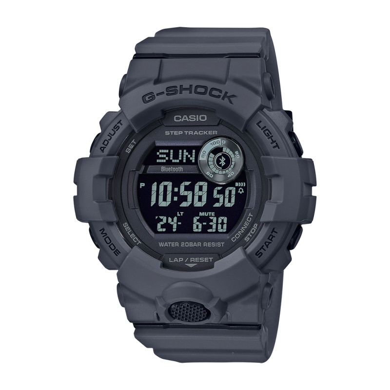 Orologio Uomo Casio G-SHOCK GBD-800UC-8ER Con Bluetooth E Cinturino Grigio Scuro