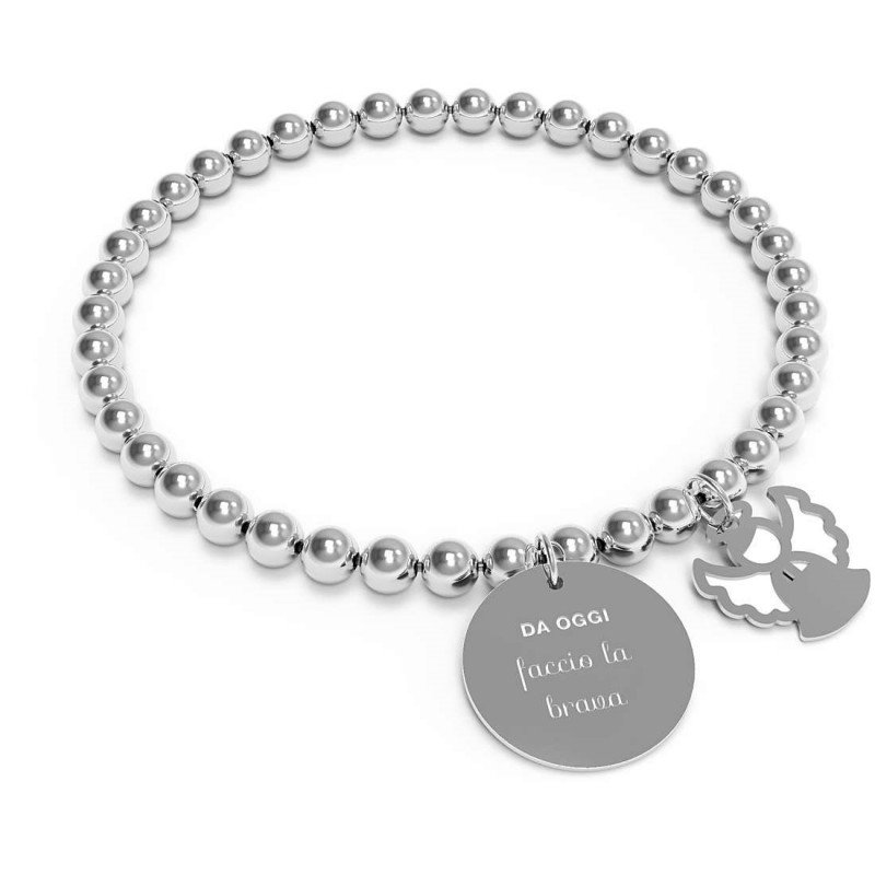 Bracciale donna I 10 Buoni Propositi B-5215 (da oggi faccio la brava)