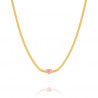 Collana donna in acciaio dorato OPSOBJECTS FABLE HEART OPSCL-785