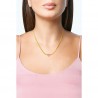 Collana donna in acciaio dorato OPSOBJECTS FABLE HEART OPSCL-785