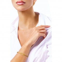 Bracciale donna in ottone dorato OPSOBJECTS LUXURY GRACE OPS-LUX212BR