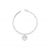 Bracciale donna con cuore OPSOBJECTS GLITTER HEART OPSBR-764