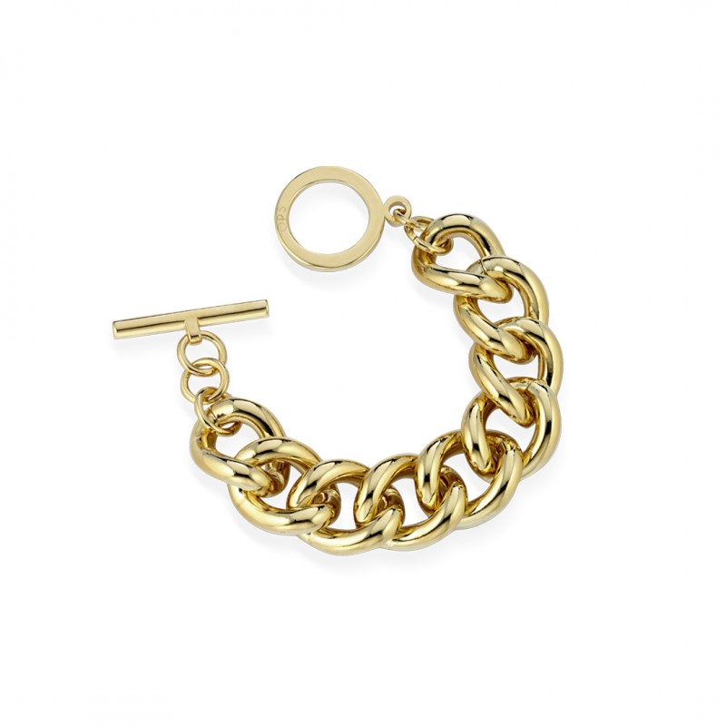 Bracciale donna a catena in ottone dorato OPSOBJECTS VICTORIA OPS-LUX108