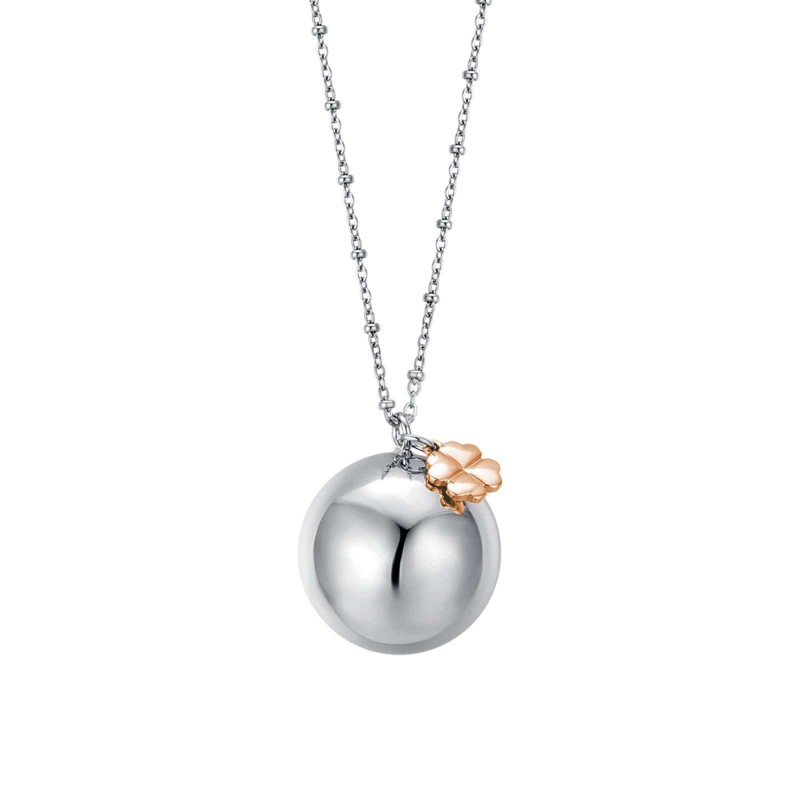 Collana Donna Luca Barra CK1729 Chiama Angeli Con Quadrifoglio
