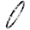 Bracciale uomo in acciaio ARKANO BAC06BN
