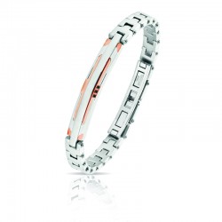 Bracciale uomo in acciaio...