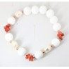 Bracciale donna elastico con perle agata e corallo MIKIKO MB7445A3AGCORALLO