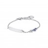 Bracciale Bimbo Luca Barra In Acciaio Con Aereoplanino JB113