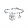 Bracciale donna Luca Barra BK2320 Con Scritta "colleghe per caso amiche per scelta"