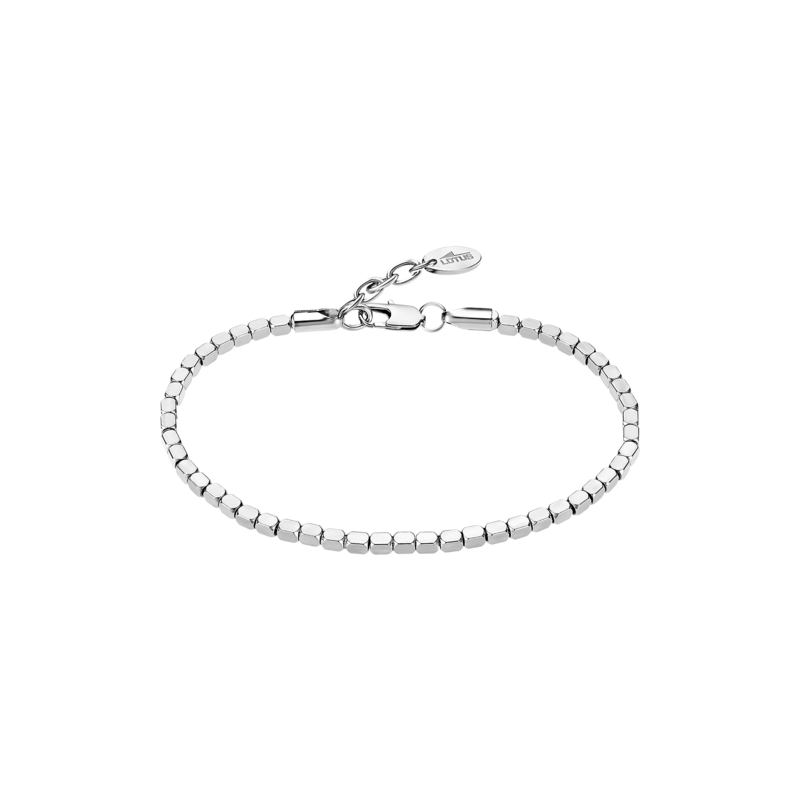 Bracciale Unisex Lotus Style LS2244/2/1 In Acciaio Con Cubetti
