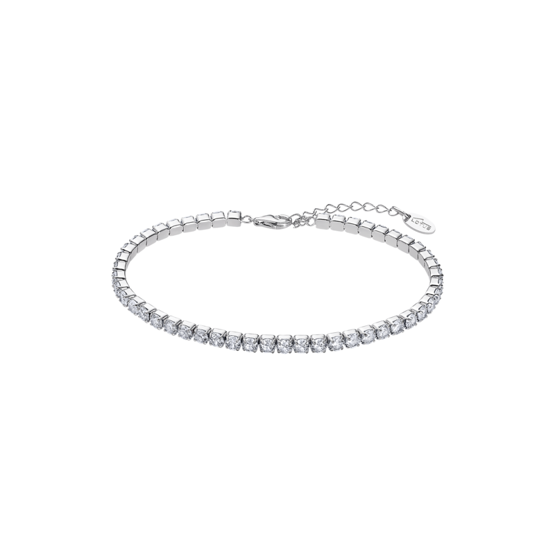 Bracciale Donna Lotus Silver LP3452-2/1 In Argento Tennis Con Zirconi 3 mm