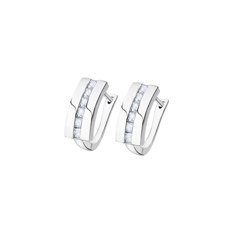 Orecchini Donna Lotus Silver LP3329-4/1 in Argento Con Chiusura a Monachella