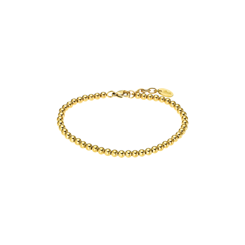 Bracciale Unisex Lotus Style LS2245/2/2 In Acciaio Dorato Con Sfere